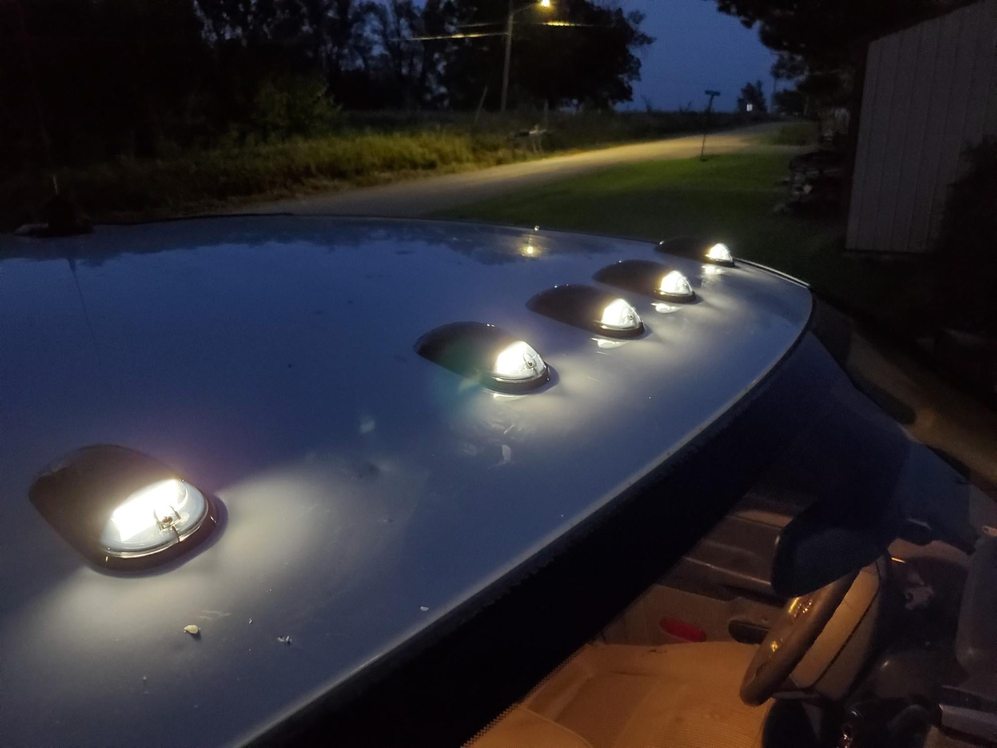 Smoked Recon White Oled Cab Lights W